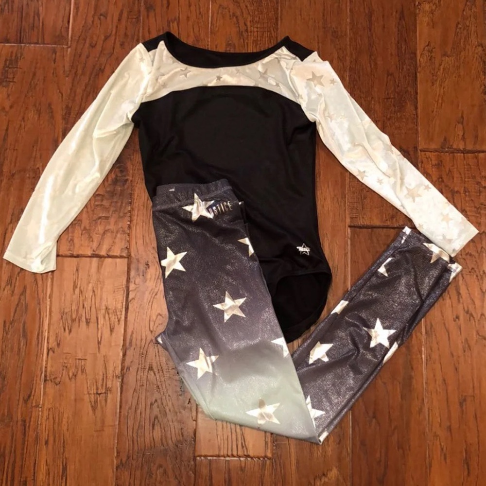 Justice Leotard and Leggings Set
